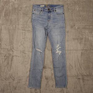Kut from the Kloth jeans Katy Boyfriend women's 2 light wash blue